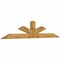 Ekena Millwork Saratoga Rough Sawn Timber Gable Bracket, Western Red Cedar, 108"W x 22"H x 4"D x 6"F, 5/12 Pitch GBW108X22X0406SAR00RWR - alternate 3